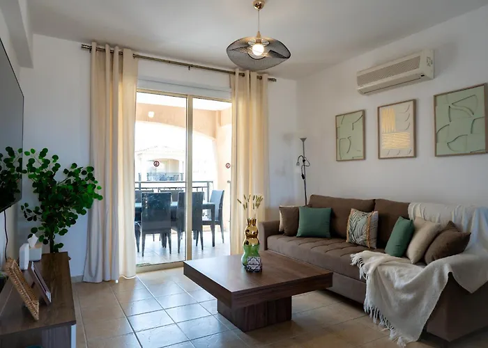 Anna's Place 2b, Paphos, Pool דירה *